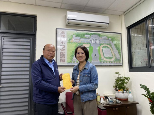 感謝校友會榮譽理事長洪成發議員支持母校教育